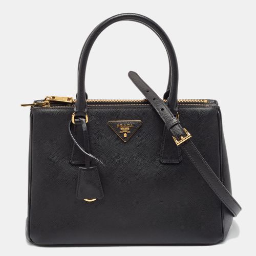 Saffiano Lux Leather Small Double Zip Tote - Prada - Modalova