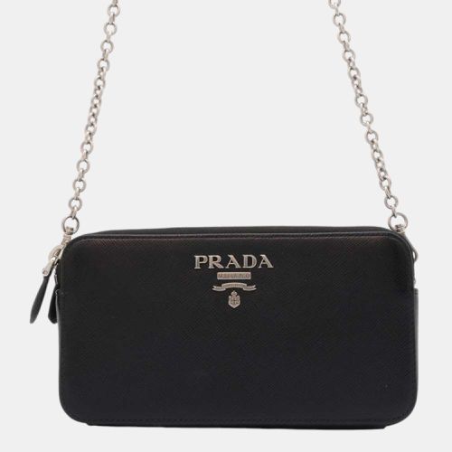 Chain Shoulder Saffiano Leather - Prada - Modalova