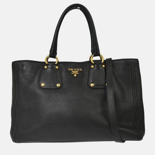 Prada Black 2way Tote Handbag - Prada - Modalova