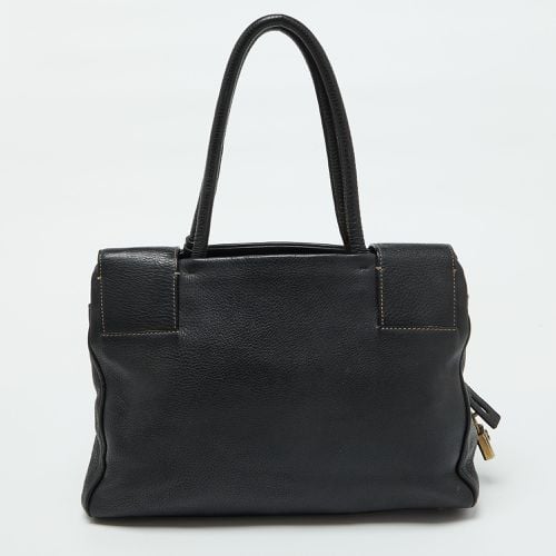 Prada Black Leather Vintage Satchel - Prada - Modalova