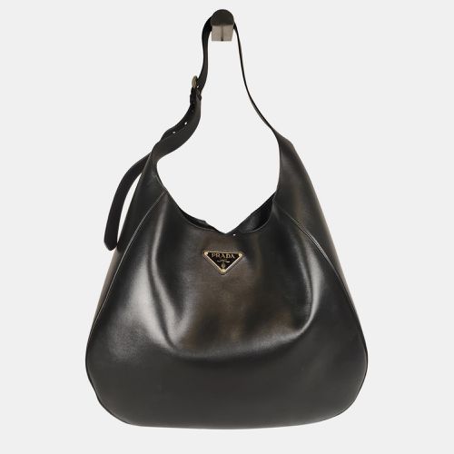 Large Leather Shoulder Bag - Prada - Modalova