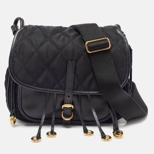 Leather and Nylon Corsaire Crossbody Bag - Prada - Modalova