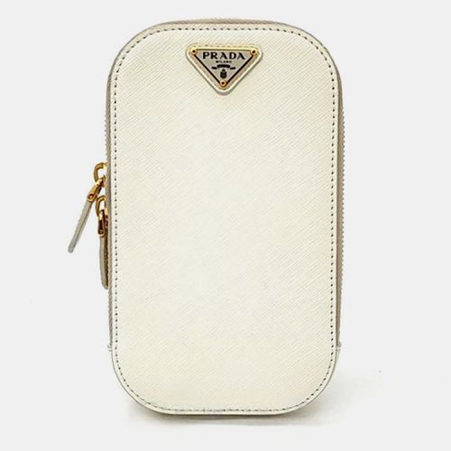 Saffiano Leather Mini Crossbody Bag - Prada - Modalova