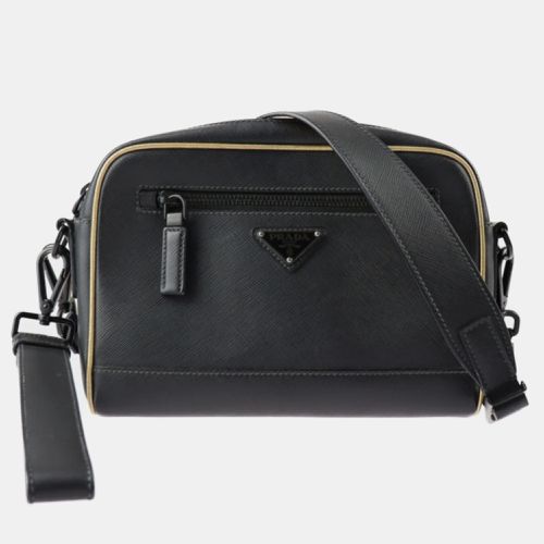 Leather Travel shoulder bag - Prada - Modalova