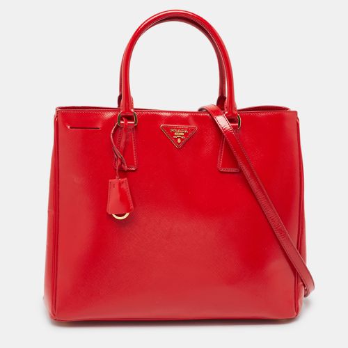 Saffiano Vernice Leather Galleria Tote - Prada - Modalova