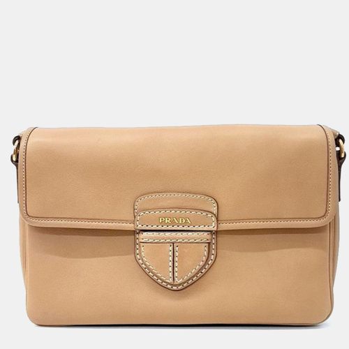 Leather City Calf Crossbody Bag - Prada - Modalova