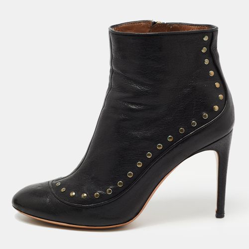 Leather Studded Ankle Booties Size 40 - Roberto Cavalli - Modalova