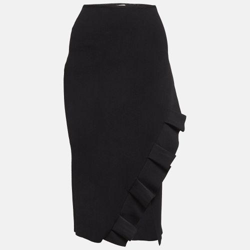 Knit Ruffled Pencil Skirt S - Roland Mouret - Modalova