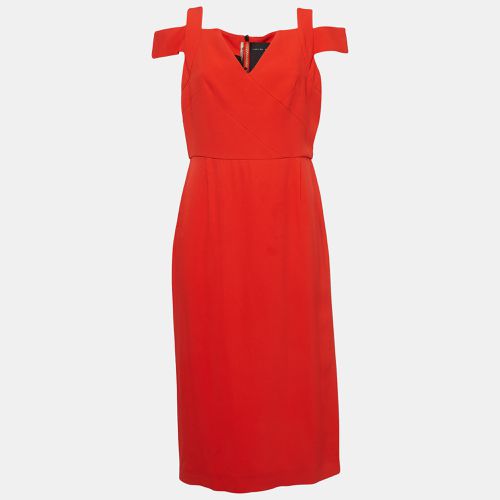 Limited Edition by Bright Stretch Crepe Erskin Dress L - Roland Mouret - Modalova