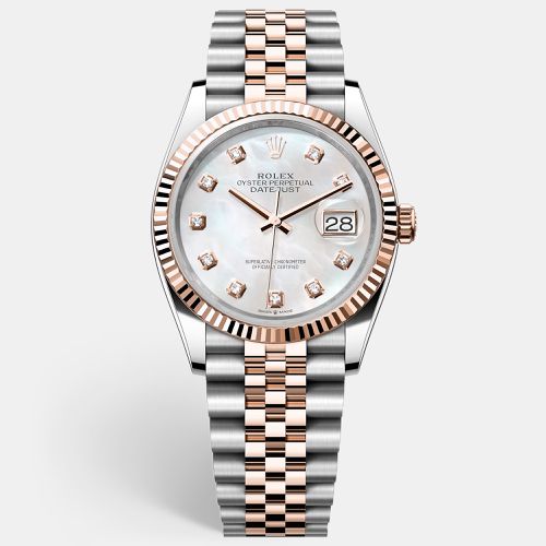 MOP Dial Lady Datejust 18k Rose Gold 31 mm - Rolex - Modalova