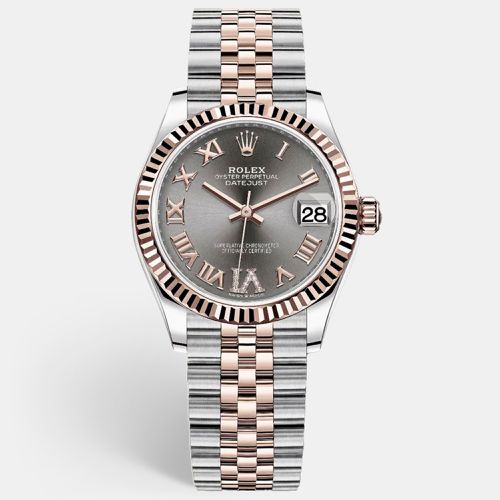 Datejust Roman Dial Rose Gold & Steel 36 mm - Rolex - Modalova