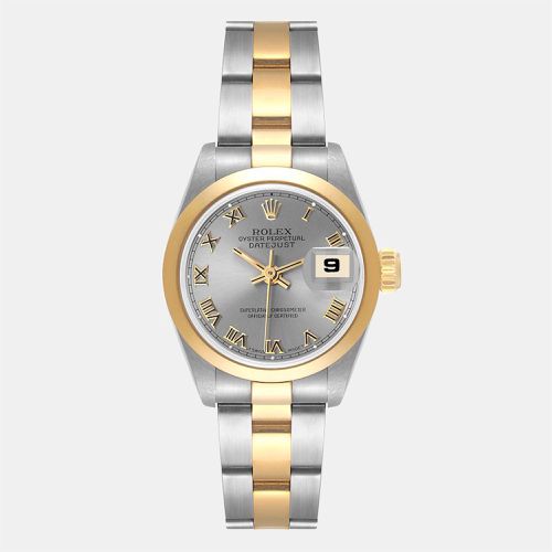 K Rose Gold And Stainless Steel Datejust 69163 Women's Wristwatch 26 mm - Rolex - Modalova