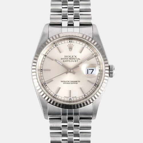 Stainless Steel Datejust 16234 Automatic Women's Wristwatch 36 mm - Rolex - Modalova