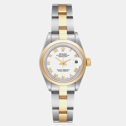 Datejust Steel Yellow Gold Dial Ladies Watch 26 mm - Rolex - Modalova