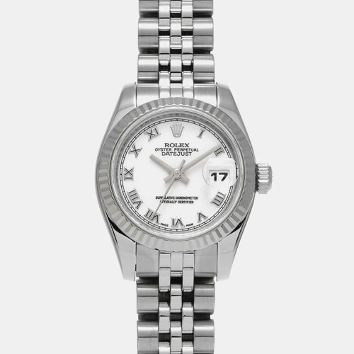 K Gold Stainless Steel Datejust Automatic Women's Wristwatch 26 mm - Rolex - Modalova