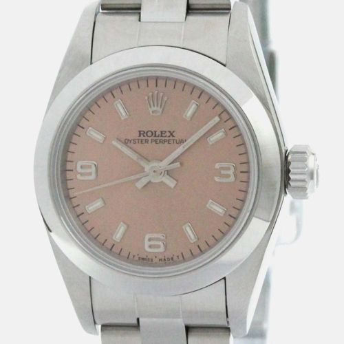 Stainless Steel Oyster Perpetual Automatic Women's Wristwatch 24 mm - Rolex - Modalova