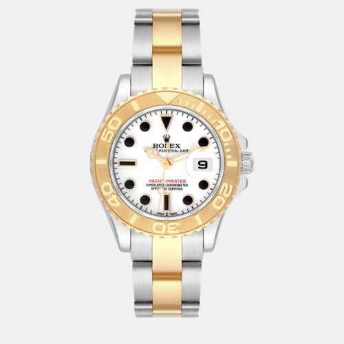 Yachtmaster 29 Dial Steel Yellow Gold Ladies Watch 169623 - Rolex - Modalova