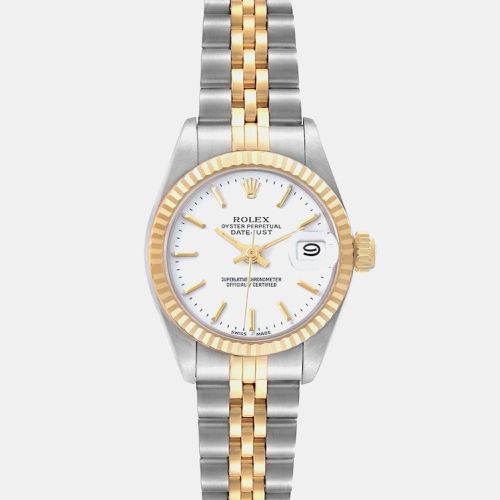 Datejust Dial Steel Yellow Gold Ladies Watch 69173 - Rolex - Modalova