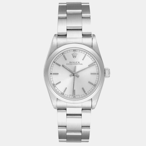 Oyster Perpetual Midsize Dial Steel Ladies Watch 31.0 mm - Rolex - Modalova