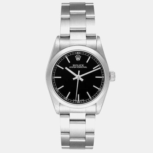 Oyster Perpetual Midsize Dial Steel Ladies Watch 31.0 mm - Rolex - Modalova