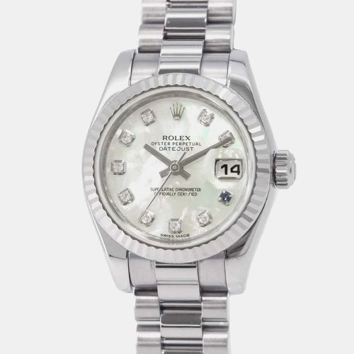 K Gold Lady Datejust Automatic Women's Wristwatch 26 mm - Rolex - Modalova