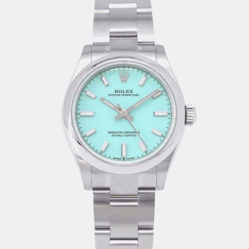 Stainless Steel Oyster Perpetual Automatic Women's Wristwatch 31 mm - Rolex - Modalova