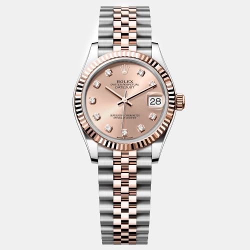 K Everose Gold Stainless Steel Datejust Automatic Women's Wristwatch 31 mm - Rolex - Modalova