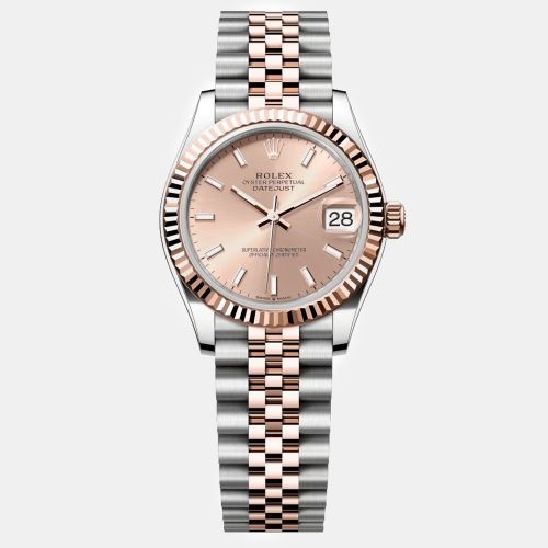 K Everose Gold Stainless Steel Datejust Automatic Women's Wristwatch 31 mm - Rolex - Modalova