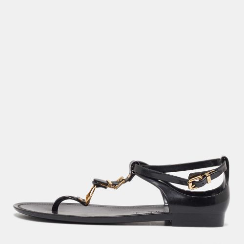 Ralph Lauren Jelly Karly T-Strap Flat Sandals Size 38.5 - Ralph Lauren Collection - Modalova