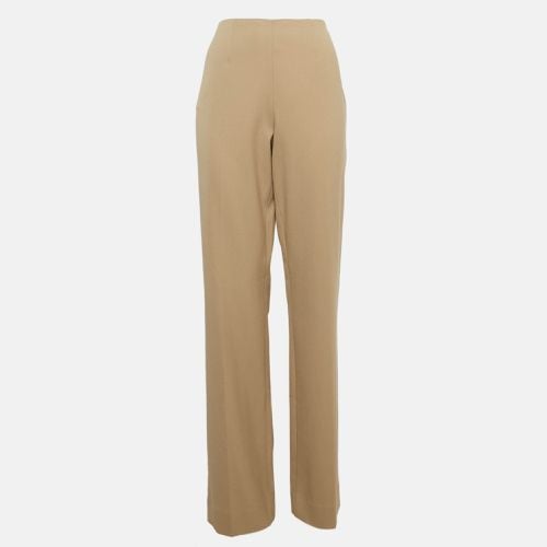 Stretch Wool Straight Leg Trousers L - Ralph Lauren - Modalova