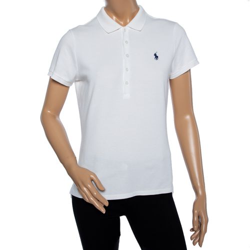 Cotton Pique Polo T-Shirt L - Ralph Lauren - Modalova