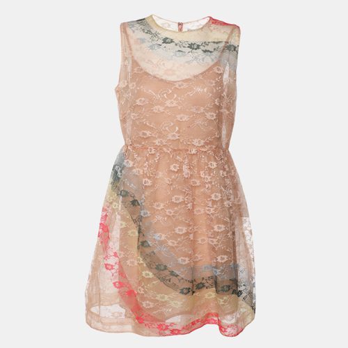 Lace Knit Mini Dress M - RED Valentino - Modalova