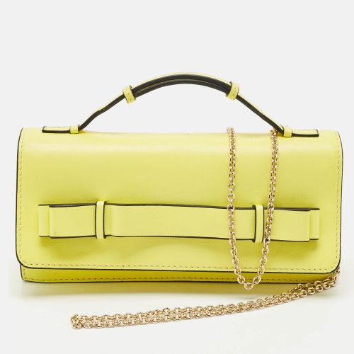 Leather Chain Clutch - RED Valentino - Modalova