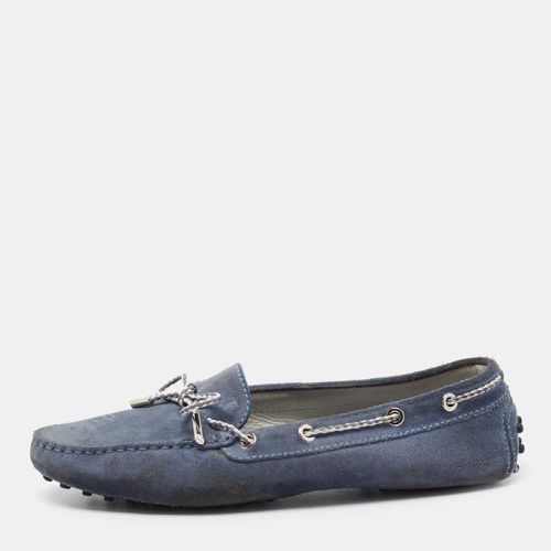 Suede Gommini Driving Loafers Size 40 - Tod's - Modalova