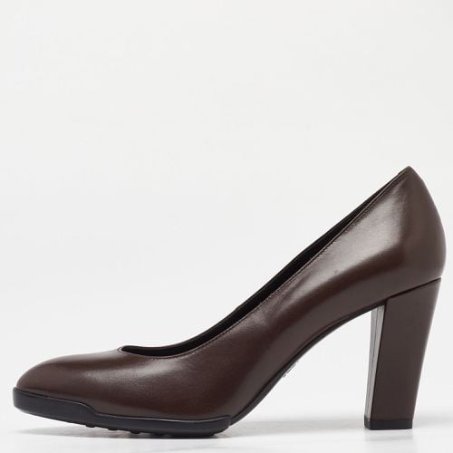 Leather Block Heel Pumps Size 38 - Tod's - Modalova