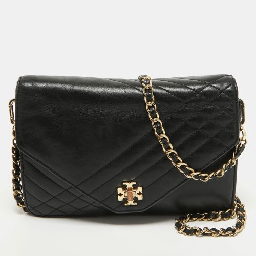 Leather Kira Envelope Flap Chain Bag - Tory Burch - Modalova