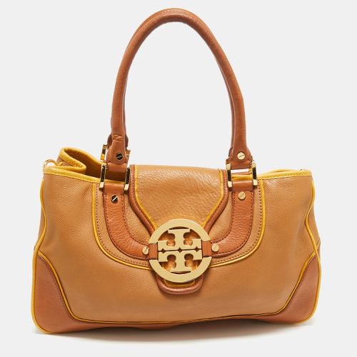 Tricolor Leather Amanda Tote - Tory Burch - Modalova