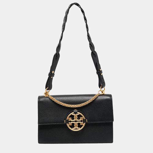 Leather and Suede Miller Shoulder Bag - Tory Burch - Modalova