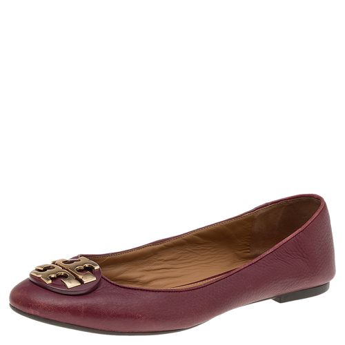 Leather Ballet Flats Size 39.5 - Tory Burch - Modalova