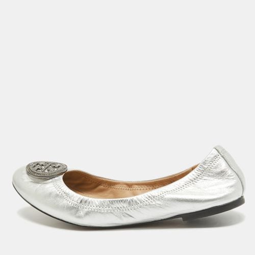 Leather Reva Crystals Ballet Flats Size 37.5 - Tory Burch - Modalova