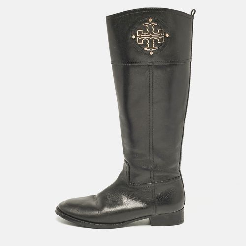 Leather Knee Length Boots Size 39.5 - Tory Burch - Modalova