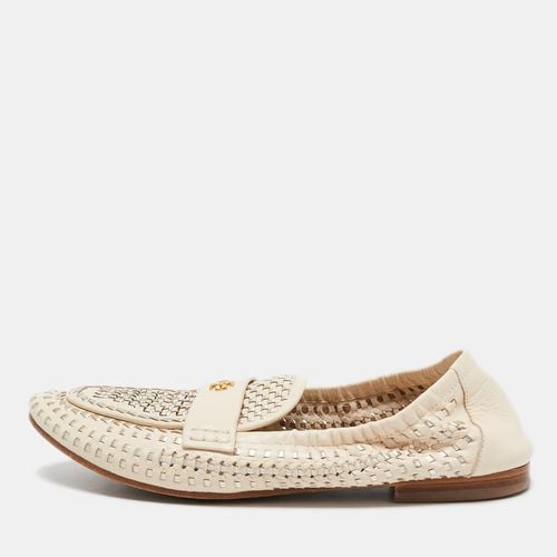 Woven Leather Slip On Loafers Size 38.5 - Tory Burch - Modalova