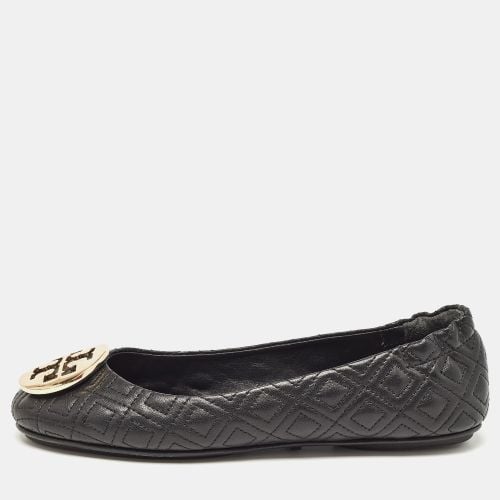 Quilted Leather Minnie Ballet Flats Size 36.5 - Tory Burch - Modalova