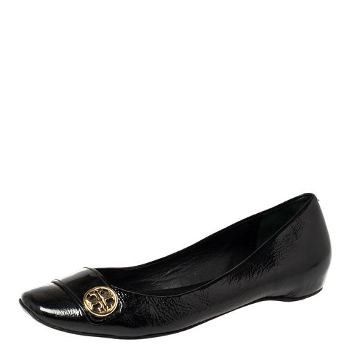 Patent Leather Andi Ballet Flats Size 39 - Tory Burch - Modalova