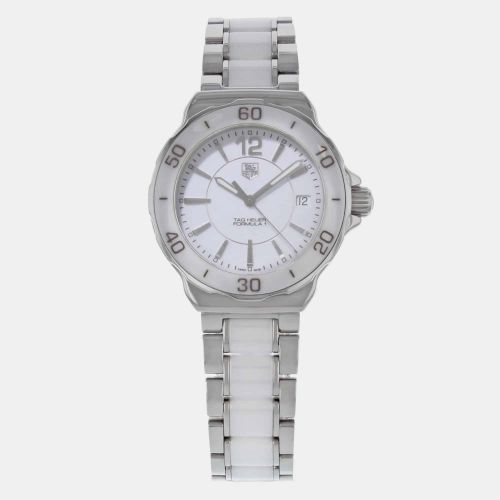 Stainless Steel Ceramic Formula 1 WAH1211.BA086 Quartz Women's Wristwatch 37 mm - Tag Heuer - Modalova