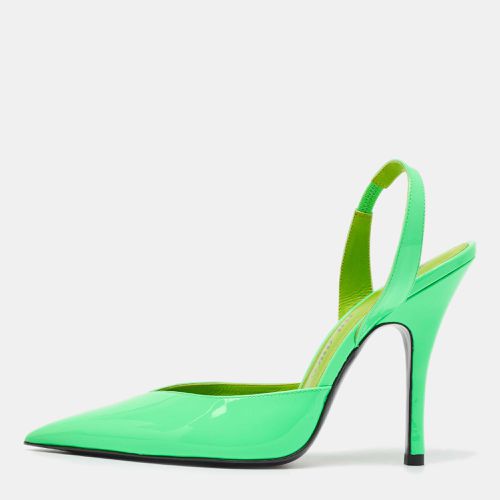 Neon Patent Leather Slingback Pumps Size 39 - The Attico - Modalova