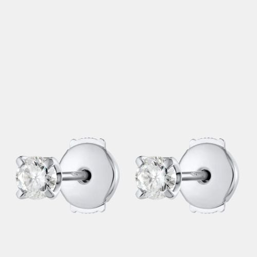 K Gold Classic 1.00 cts Lab Grown Diamond Stud Earrings - The Diamond Edit - Modalova