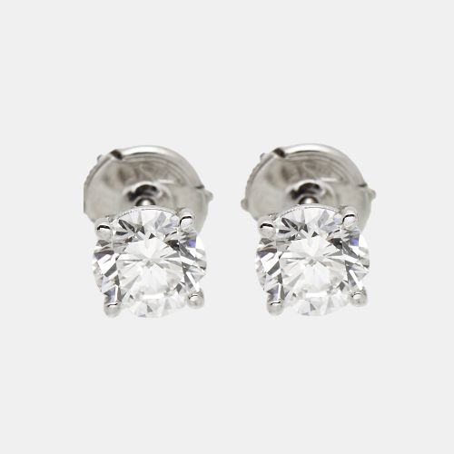 K Gold Classic 1.00 ct Lab Grown Diamond Stud Earrings - The Diamond Edit - Modalova