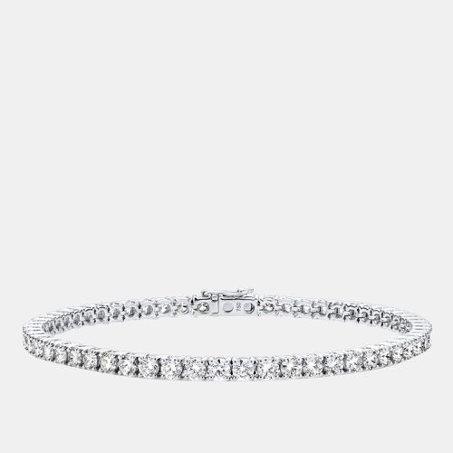 K Gold Stunning 6.00 cts Lab Grown Diamond Tennis Bracelet - The Diamond Edit - Modalova