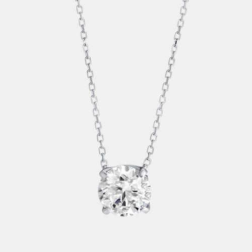 K Gold Elegant 1.00 ct Lab Grown Diamond Chain Necklace - The Diamond Edit - Modalova